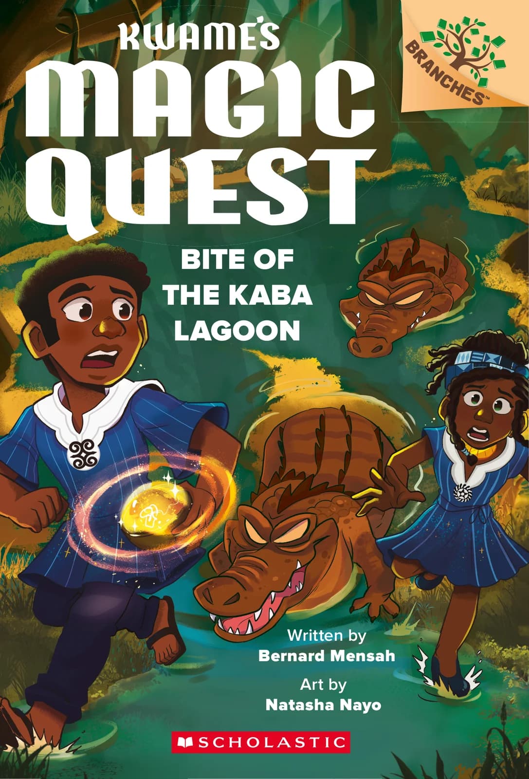 Kwame's Magic Quest #3: Bite of the Kaba Lagoon book cover