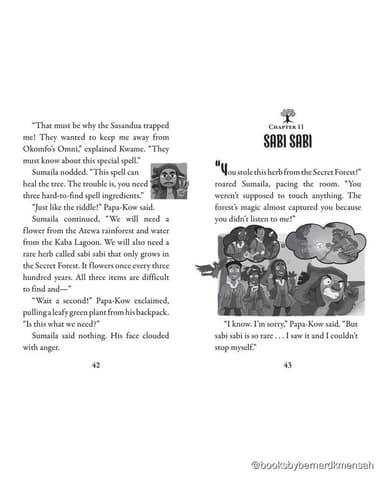 Kwame's Magic Quest #3: Bite of the Kaba Lagoon interior page 3