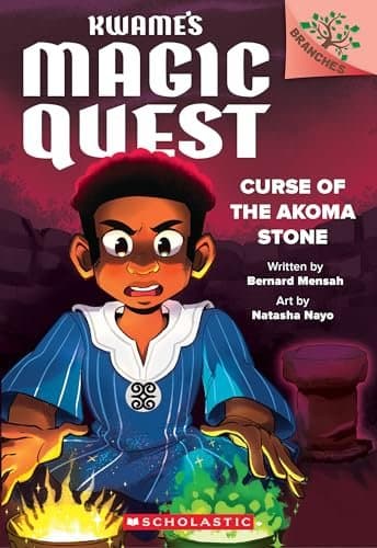 Kwame's Magic Quest #4: Curse of the Akoma Stone cover