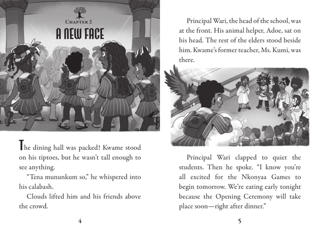 Kwame's Magic Quest #4: Curse of the Akoma Stone interior page 3