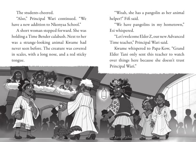 Kwame's Magic Quest #4: Curse of the Akoma Stone interior page 4