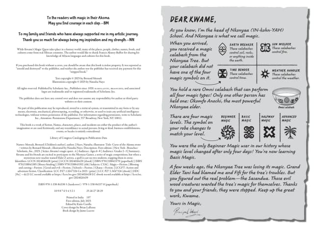 Kwame's Magic Quest #4: Curse of the Akoma Stone interior page 1