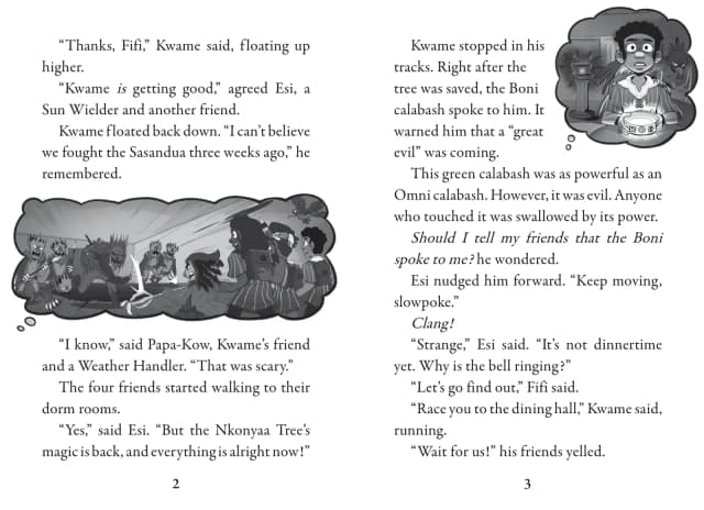 Kwame's Magic Quest #4: Curse of the Akoma Stone interior page 3