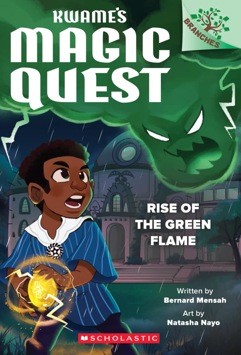 Kwame's Magic Quest: Rise of the Green Flame book cover