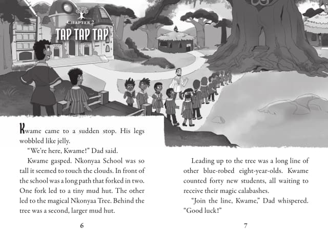 Kwame's Magic Quest #1: Rise of the Green Flame interior page 4