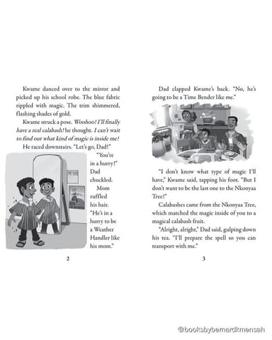 Kwame's Magic Quest #1: Rise of the Green Flame interior page 1