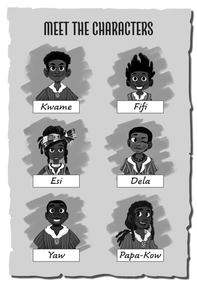 Kwame's Magic Quest #1: Rise of the Green Flame interior page 2