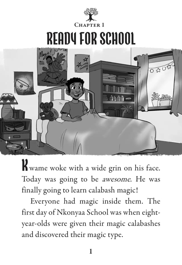 Kwame's Magic Quest #1: Rise of the Green Flame interior page 3