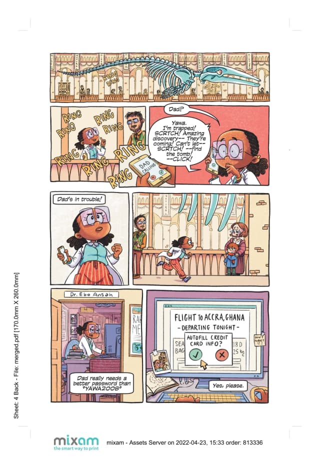 Yawa the Adventurer #1: The Soul Washer Medallion interior page 1