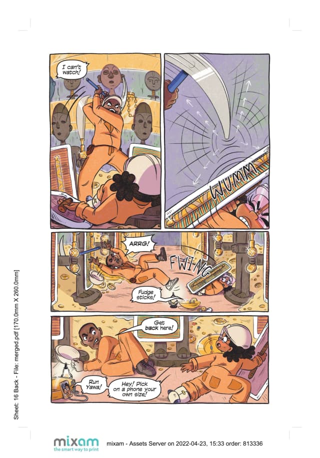 Yawa the Adventurer #1: The Soul Washer Medallion interior page 3