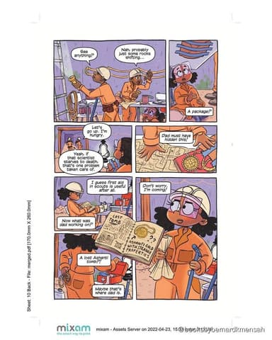 Yawa the Adventurer #1: The Soul Weaver Medallion interior page 2